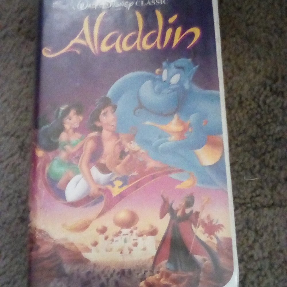 Aladdin black diamond VHS